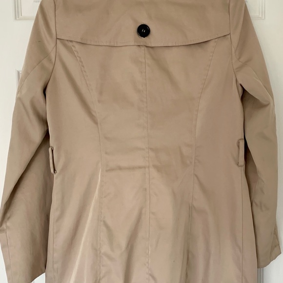 Cotton Candy trench coat beige cream small button - Picture 5 of 8